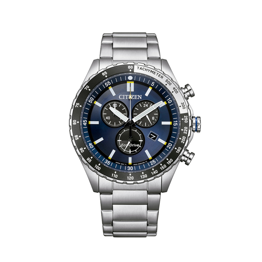 Reloj Citizen Chrono Sporty negro azul 43mm — LIZNA ONIX