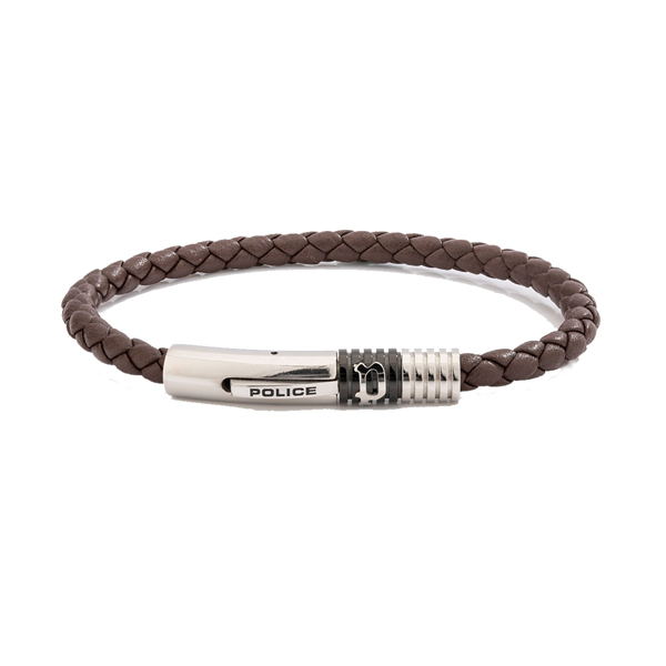 Pulsera de hombre Police PJ26430BLC02 — Piel