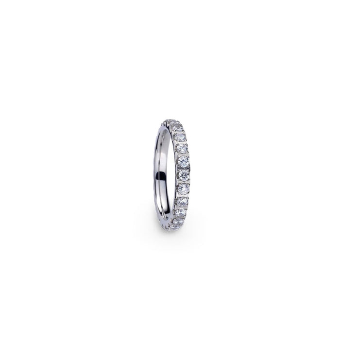 Anillo AN Jewels AR.R1NS10SCZ-7 Mujer — Acero · Talla 7