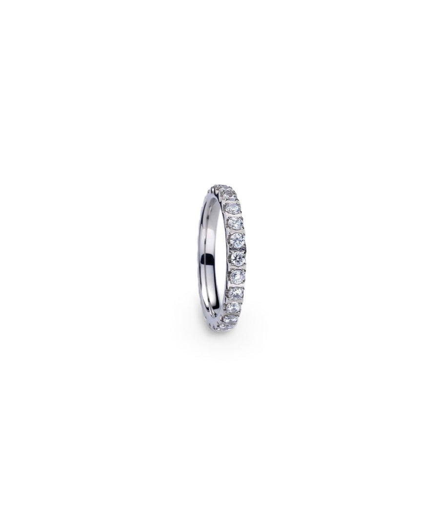 Anillo AN Jewels AR.R1NS10SCZ-7 Mujer — Acero · Talla 7 lifestyle