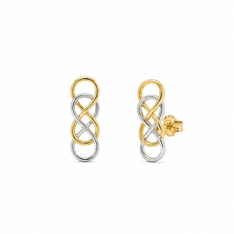 Pendientes AMEN E2INGB — Plata 925