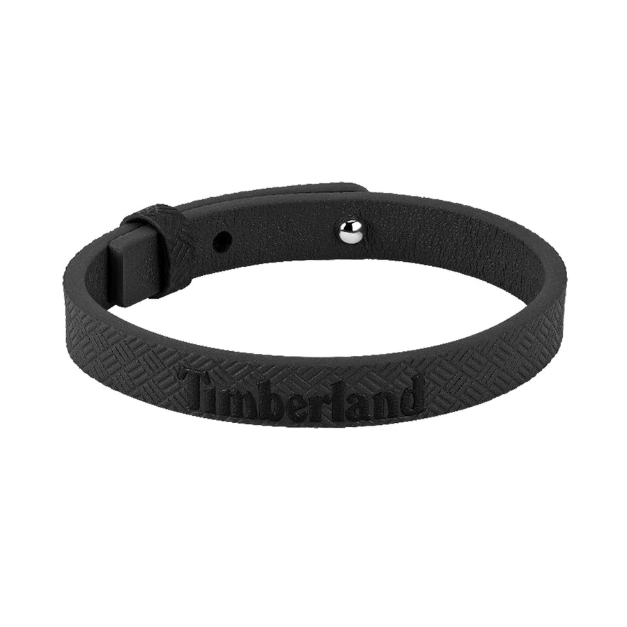 Pulsera de hombre Timberland TDAGB0002801 — Acero inoxidable y piel