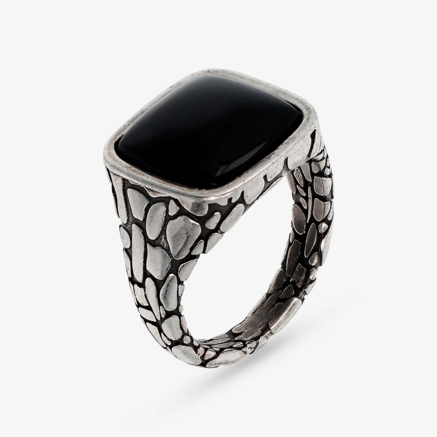 Albert M WSOX00575.BO-24 anillo ónix negro