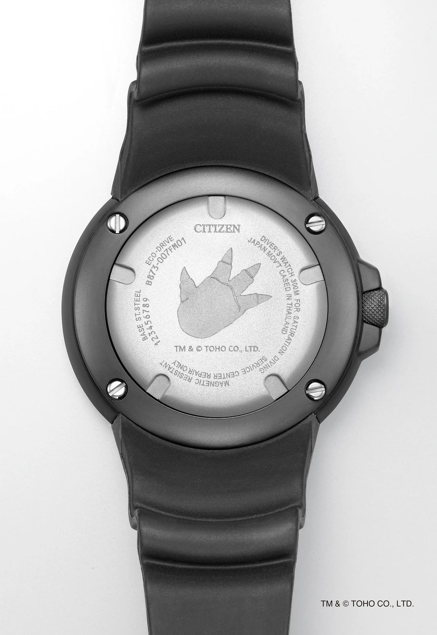 Reloj Citizen Promaster Godzilla BJ8059-03Z — Eco-Drive B873 · 48,2 mm · 300 m lifestyle