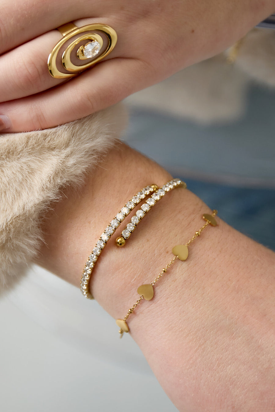 Pulsera Rígida Circular | LIZNA GLOW lifestyle