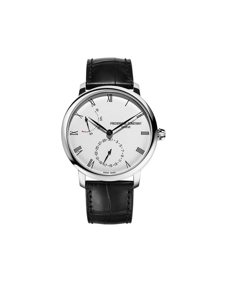 Reloj Frederique Constant Slimline Power Reserve FC-723WR3S6 — Manufacture FC-723 · Zafiro · 40 mm · 3 ATM lifestyle