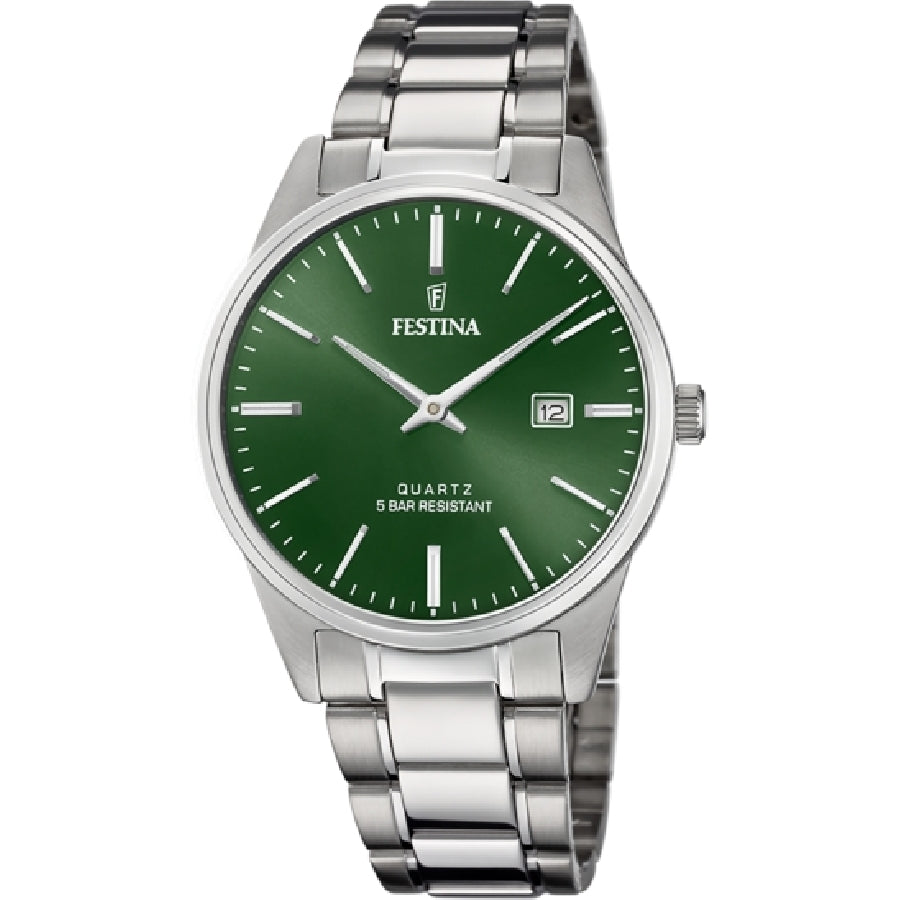 Reloj Festina Classics F20511/5 — Esfera Verde · 39,3 mm lifestyle