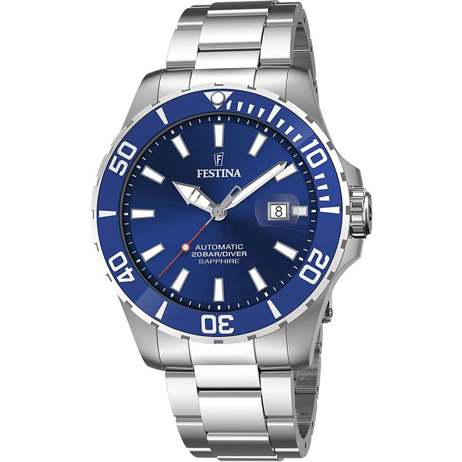 Reloj Festina Automatic Diver F20531/3 — Miyota 8215 · Zafiro · 44 mm · 20 ATM lifestyle