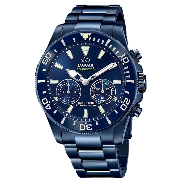 Reloj Jaguar Connected J930/1 — Hybrid Acero Azul · Zafiro · 45,7 mm · 20 ATM lifestyle