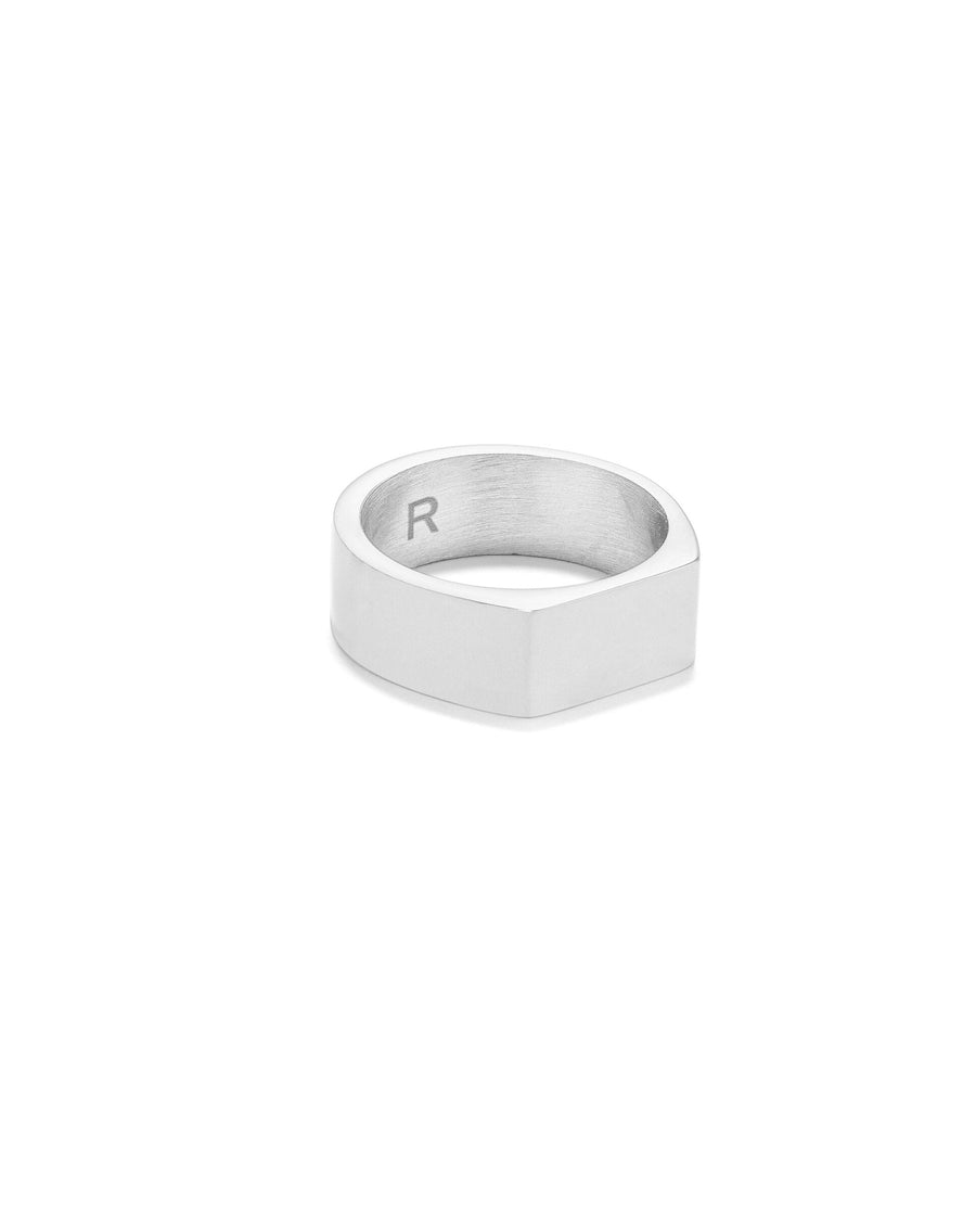 Anillo Radiant RH000028-24 Shine & Matt — Plateado · Talla 24 lifestyle