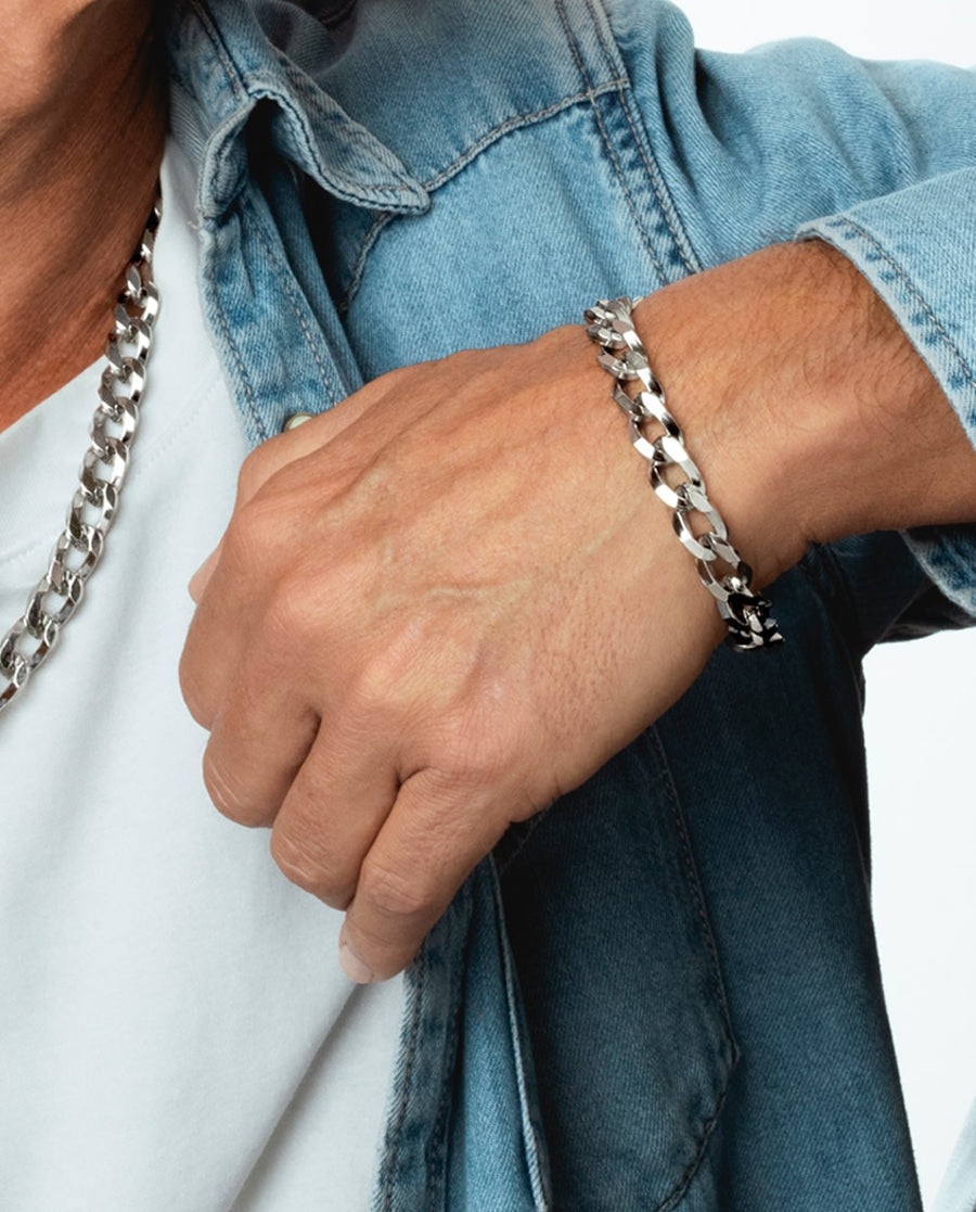 Pulsera Lotus Style LS2361-2/1 Urban Man — Acero 316L Negro · 20 cm lifestyle